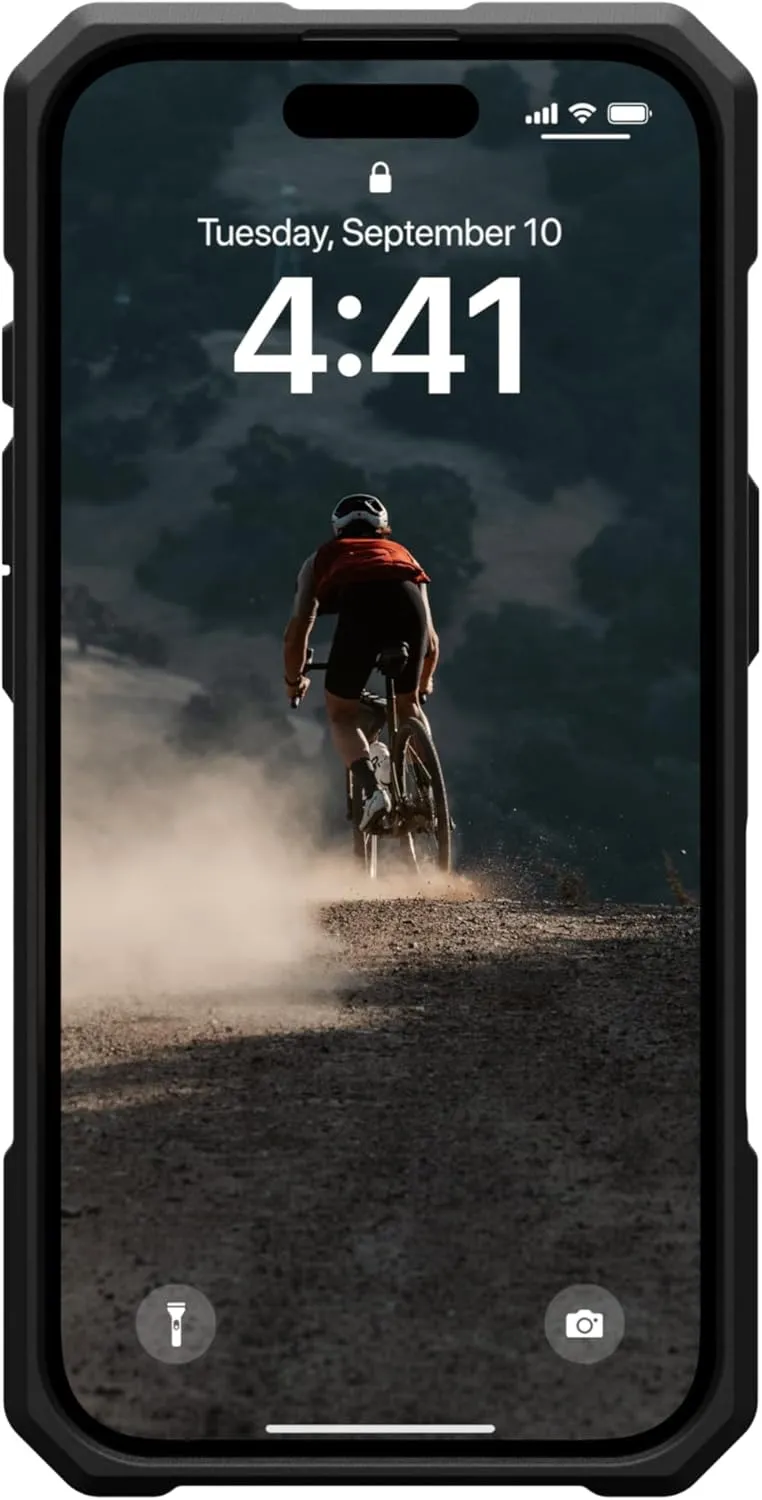 URBAN ARMOR GEAR UAG Designed for iPhone 16 Case 6.1" Monarch Pro - Compatible with MagSafe Charging Rugged Heavy Duty Shockproof Anti-Slip Military Grade Protective Cover, Carbon Fiber
