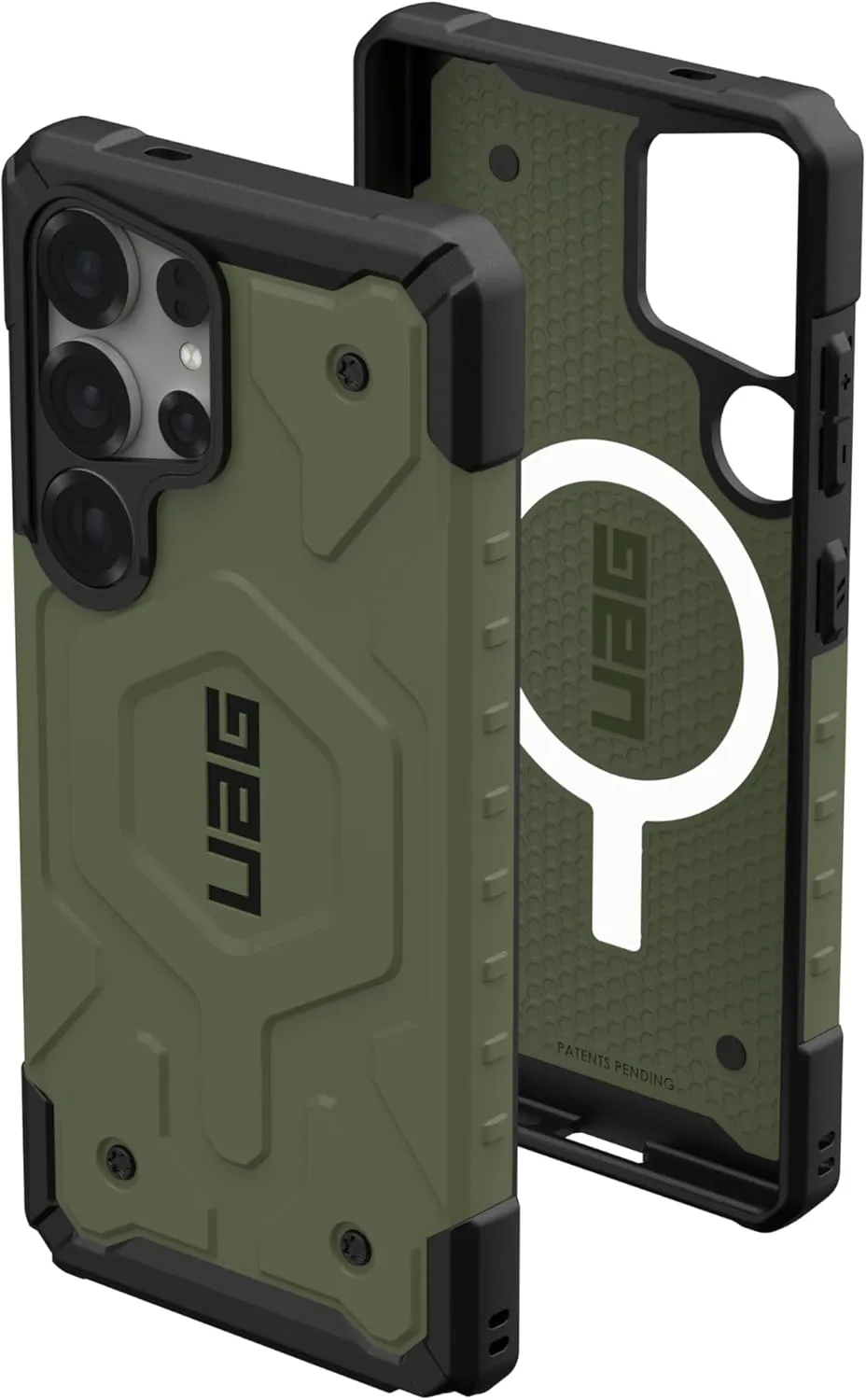 URBAN ARMOR GEAR UAG Designed for Samsung Galaxy S25 Ultra Case 6.8" Pathfinder - Compatible with Magnetic Charging Armor Shell Impact-Resistant Rugged Military Grade Protective Cover, Olive Drab