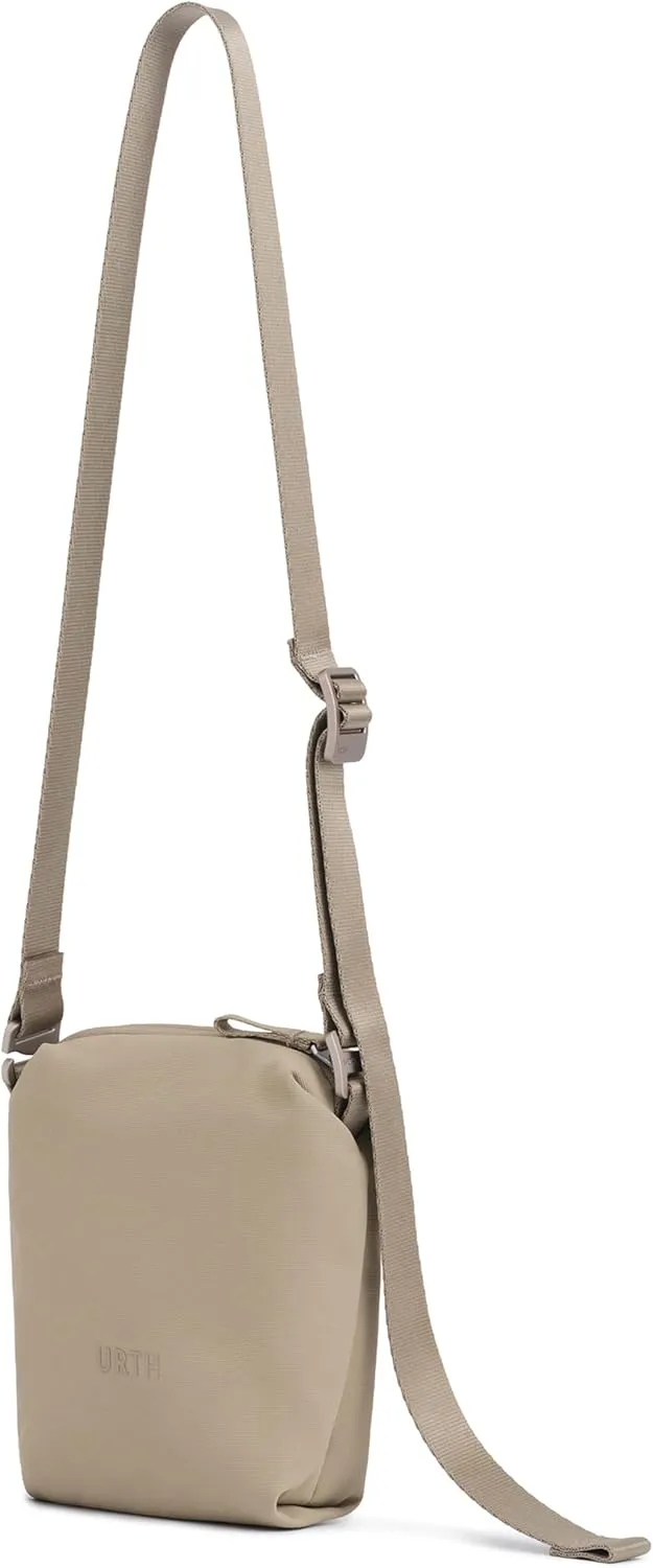 Urth Andesite 2L Photography Camera Pouch - Water Resistant, Recycled, Small Digital Camera & Daily Essentials Crossbody Bag in Beige