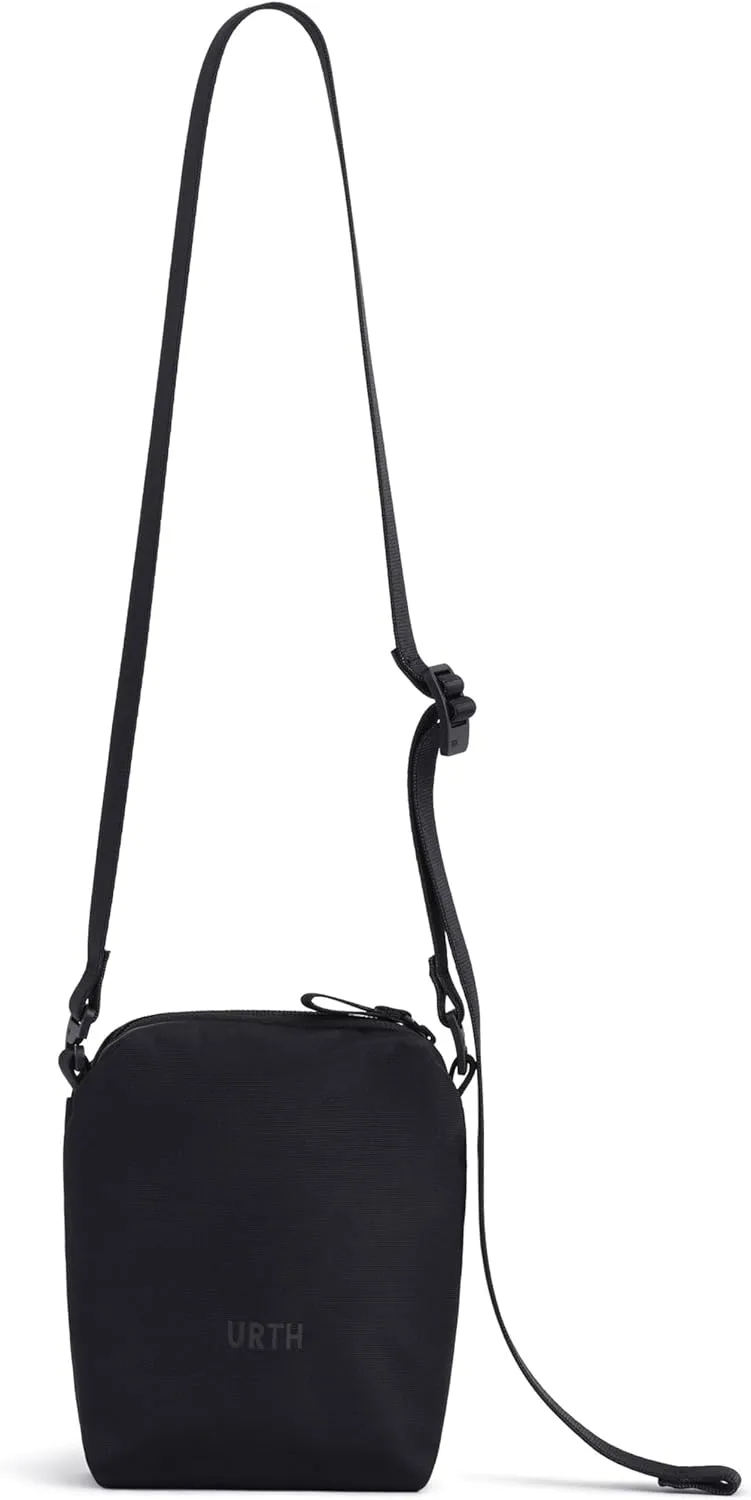 Urth Andesite 2L Photography Camera Pouch - Water Resistant, Recycled, Small Digital Camera & Daily Essentials Crossbody Bag in Black