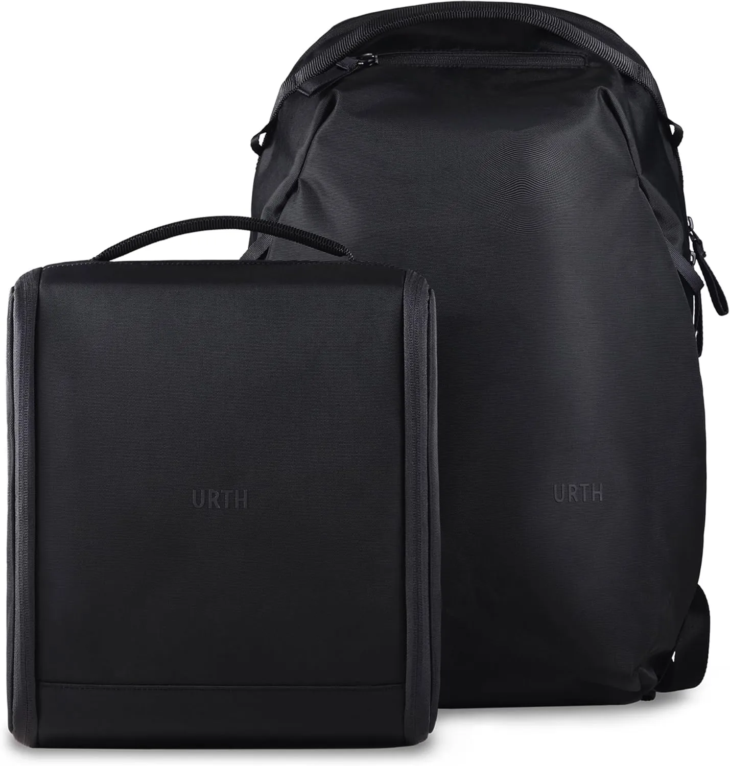 Urth Norite 24L Modular Backpack   11.3L Camera Insert - Water Resistant, Anti-Theft, Recycled Bag for DSLR/SLR/Mirrorless, 13-16 Inch Laptop in Black