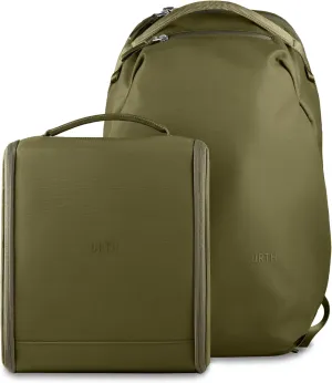 Urth Norite 24L Modular Backpack   11.3L Camera Insert - Water Resistant, Anti-Theft, Recycled Bag for DSLR/SLR/Mirrorless, 13-16 Inch Laptop in Green