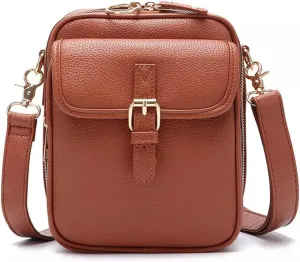 Urvashi Cross Body Bag Small Leather Tojoyride Messenger Bag With Card Slots Shoulder Bags For Women Men Wallet Purses