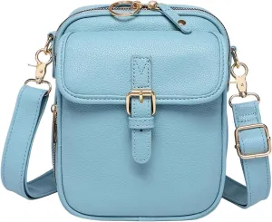Urvashi Cross Body Bag Small Leather Tojoyride Messenger Bag With Card Slots Shoulder Bags For Women Men Wallet Purses