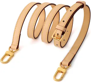 Vachetta Leather Adjustable Crossbody Strap for Women's Crossbody Handbags