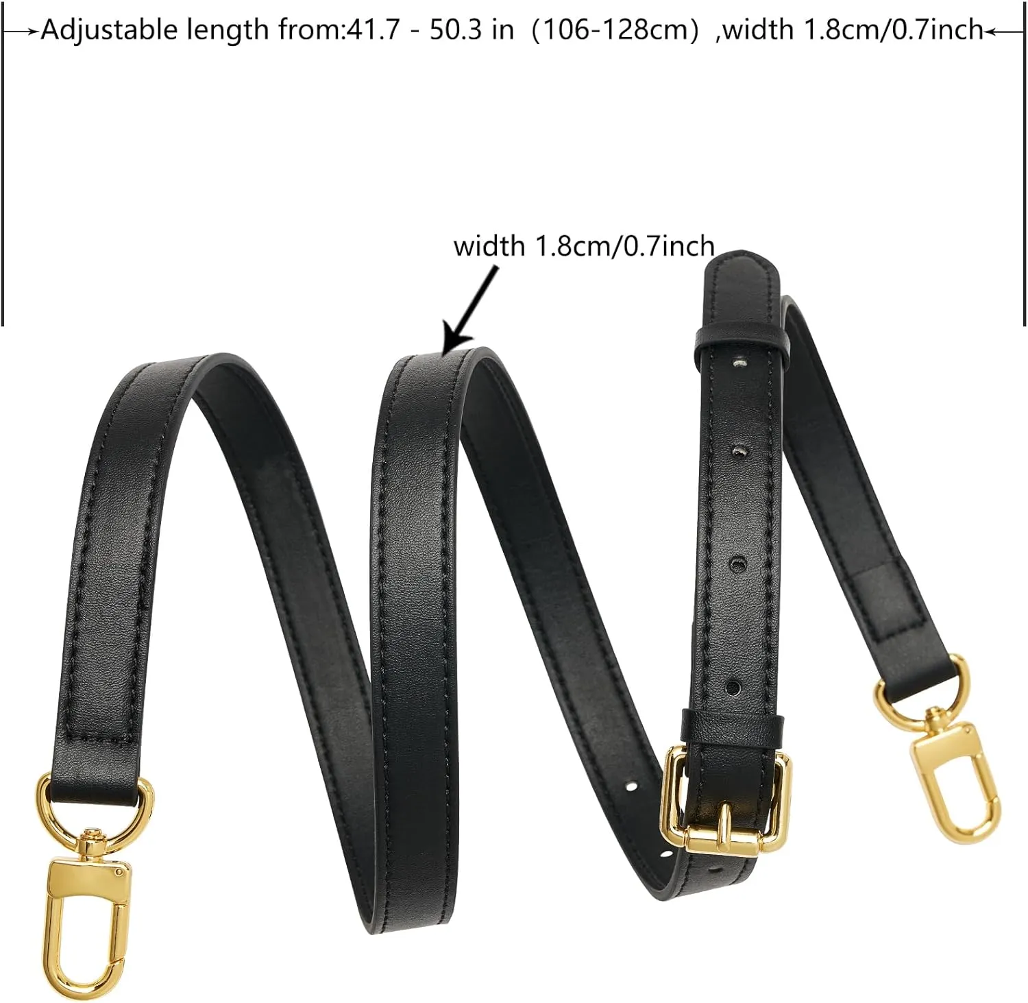 Vachetta Leather purse strap Genuine Leather Adjustable Replacement Strap for Shoulder Bag Handbag Purse