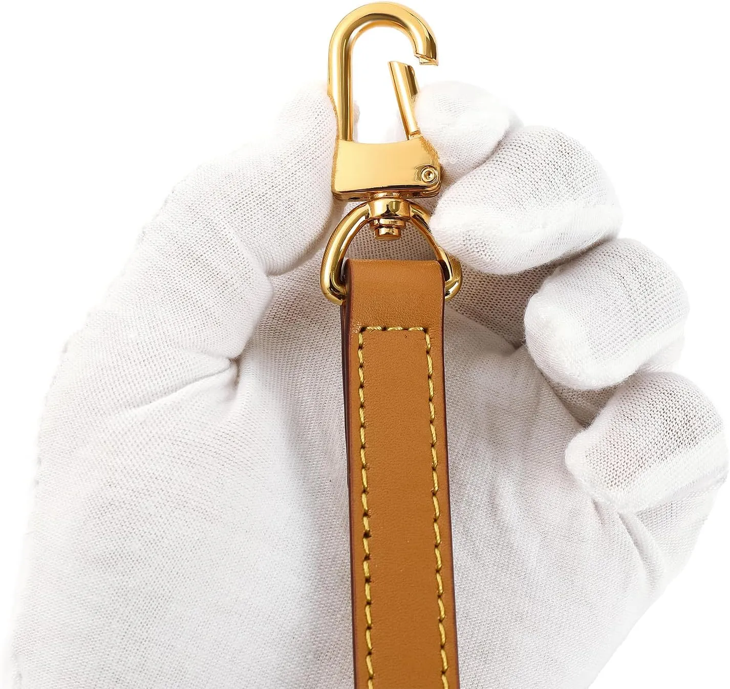 Vachetta Leather Replacement Adjustable Shoulder Strap for L V Handbag Replacement Bag Strap