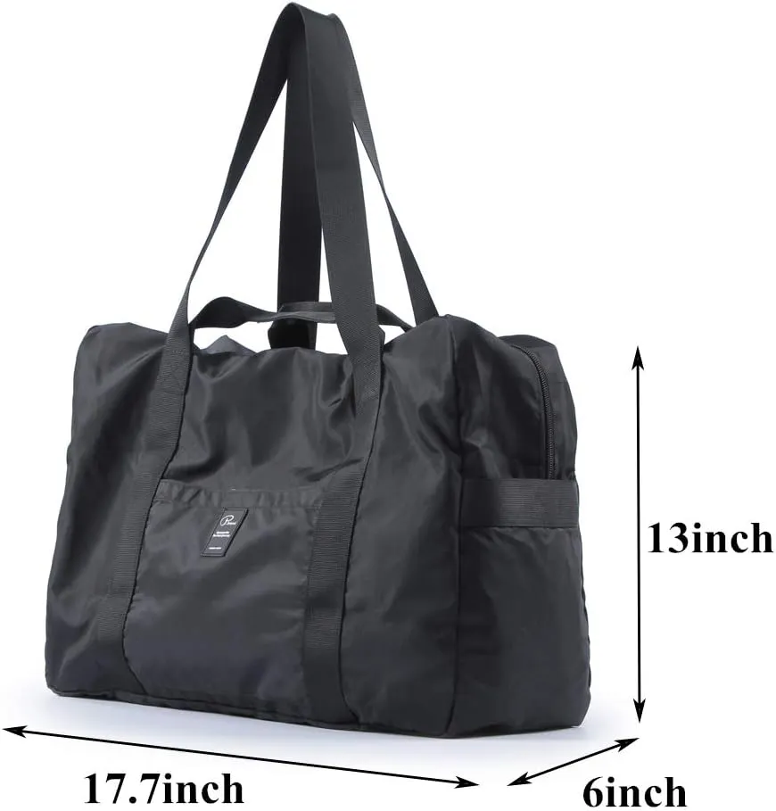VanFn Foldable Travel Duffel Bag, Sports Duffels Gym Bag, Rainproof Nylon Totes, Sports Shoulder Handbag, Lightweight Duffle Bags For Women & Men, Outdoor Weekend Bag, P.Travel Series