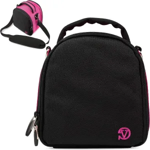 VanGoddy Laurel Magenta Carrying Case Bag for Sony Cyber-Shot, Alpha, E-Mount, A-Mount Series Camera's
