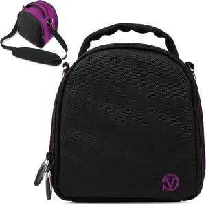 VanGoddy Laurel Plum Purple Carrying Case Bag for Sony Cyber-Shot, Alpha, E-Mount, A-Mount Series Camera's