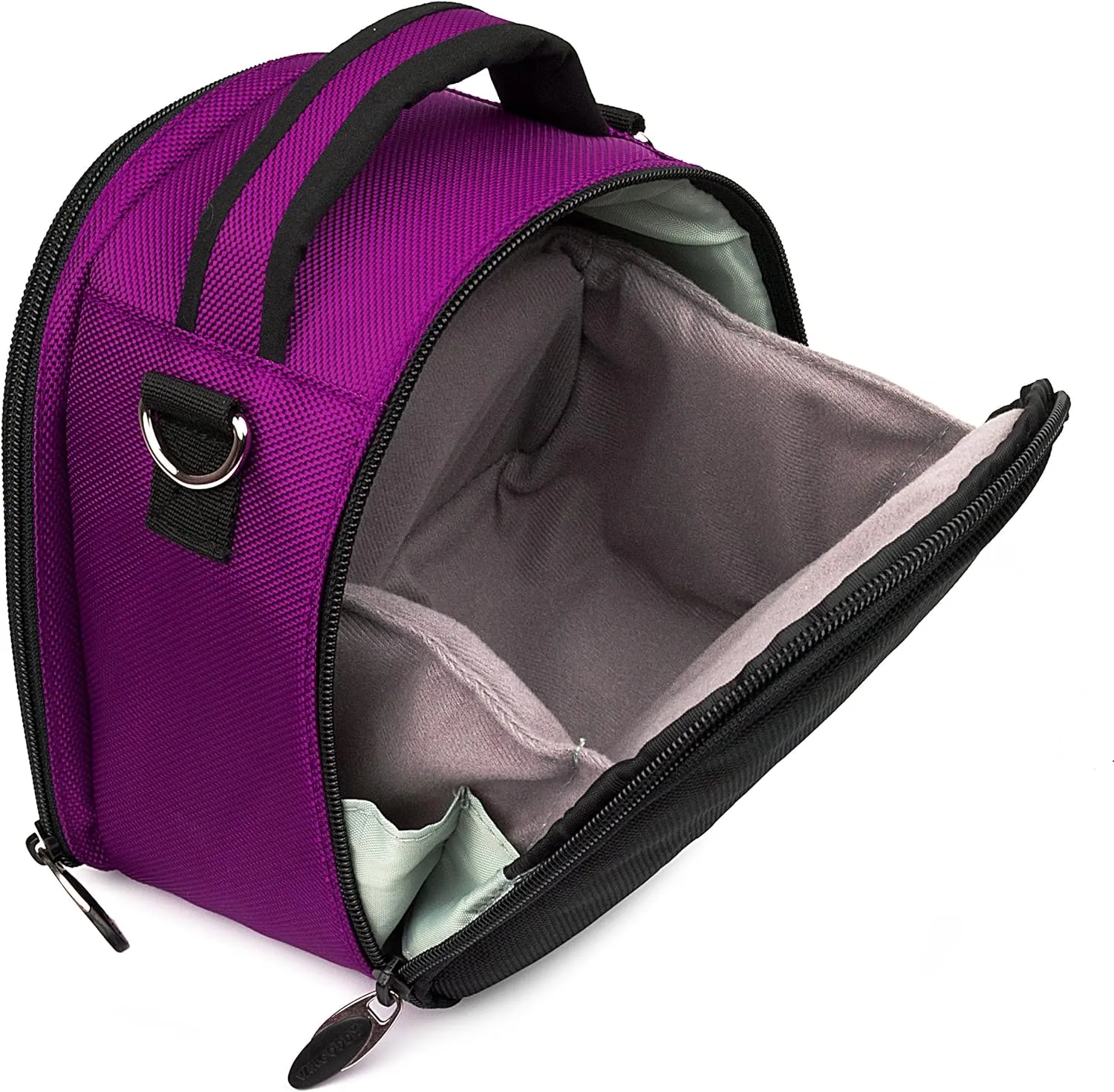 VanGoddy Laurel Plum Purple Carrying Case Bag for Sony Cyber-Shot, Alpha, E-Mount, A-Mount Series Camera's