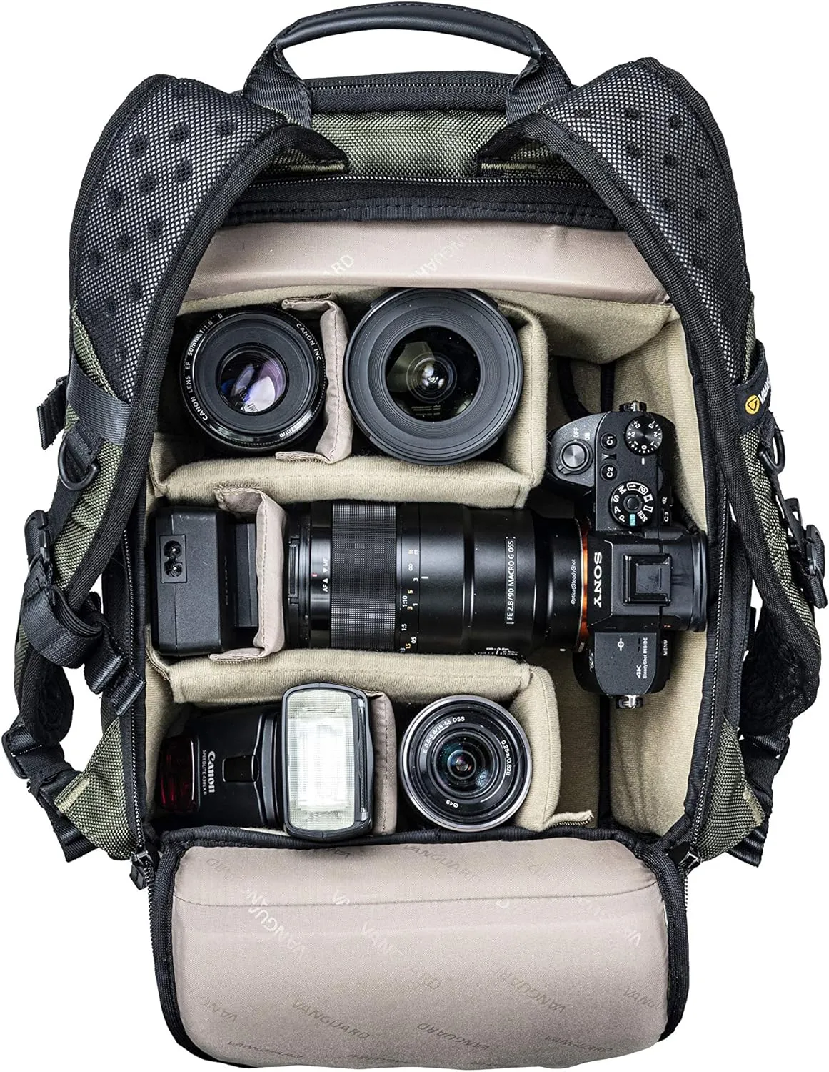 VANGUARD VEO Select 37BRM Backpack for Mirrorless/CSC Camera - Green