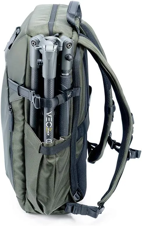 Vanguard VEO SELECT45M GR Backpack/Shoulder Bag for DSLR Camera, Video Gear or Drone, Green