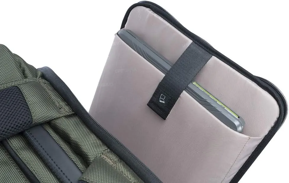 Vanguard VEO SELECT45M GR Backpack/Shoulder Bag for DSLR Camera, Video Gear or Drone, Green