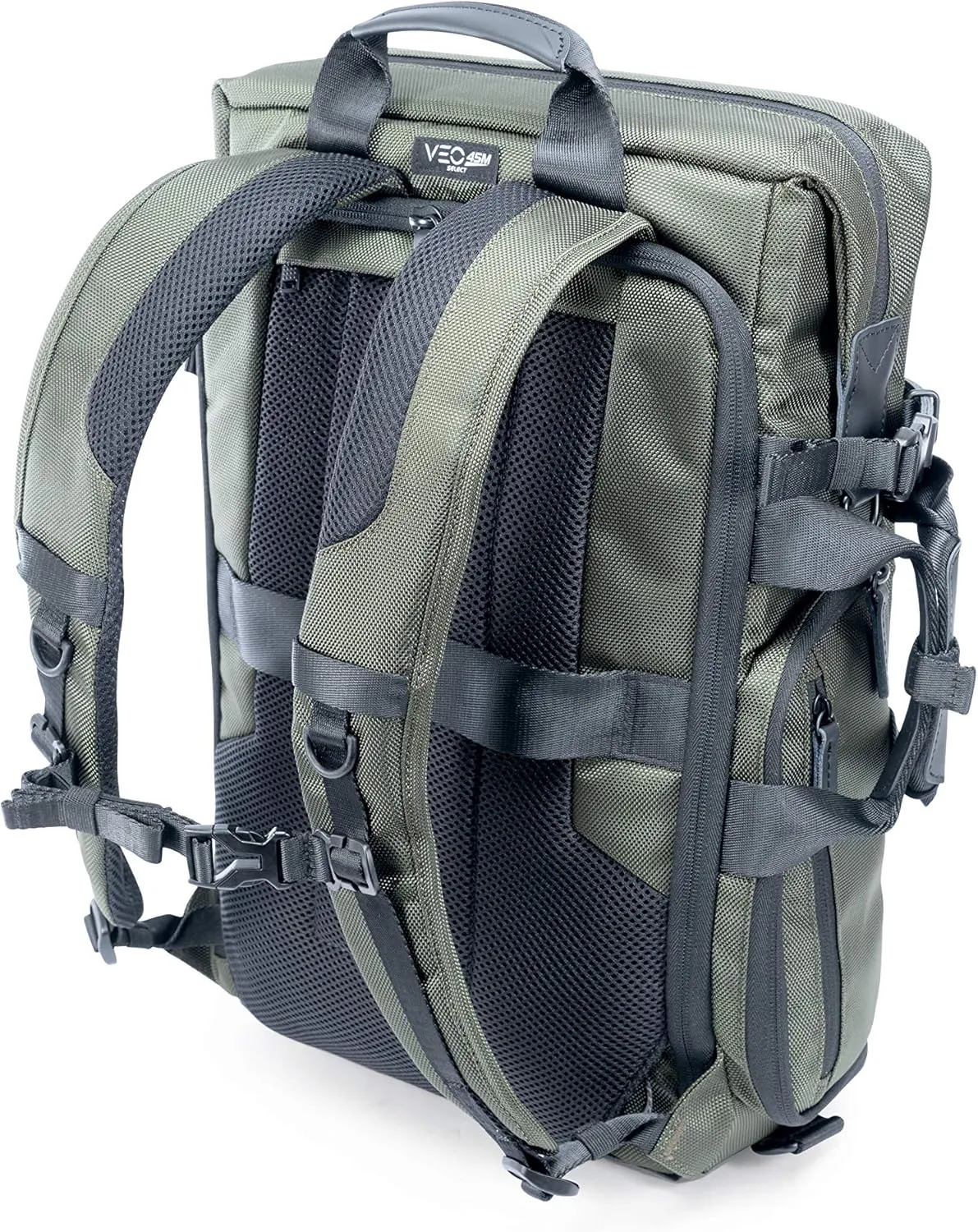 Vanguard VEO SELECT45M GR Backpack/Shoulder Bag for DSLR Camera, Video Gear or Drone, Green