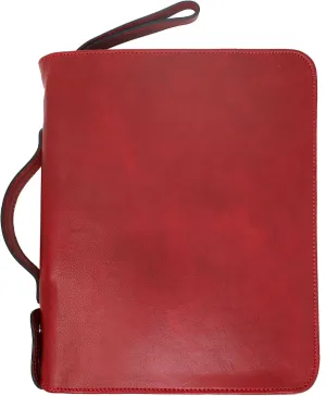 Venezia Full Grain Leather Laptop Case Portfolio Briefcase Attache