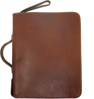 Venezia Full Grain Leather Laptop Case Portfolio Briefcase Attache