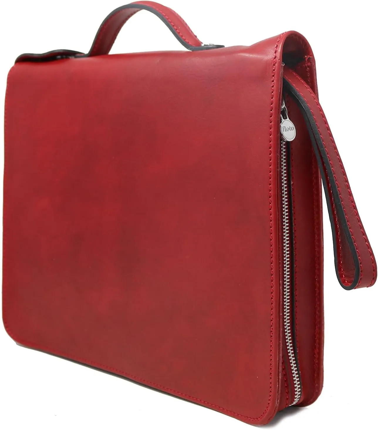 Venezia Full Grain Leather Laptop Case Portfolio Briefcase Attache