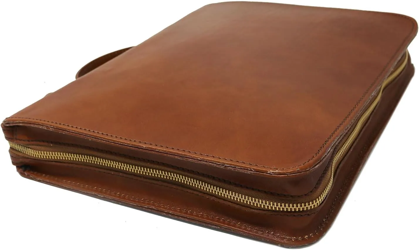 Venezia Full Grain Leather Laptop Case Portfolio Briefcase Attache