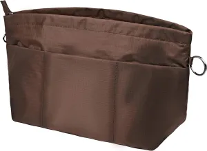 Vercord Handbag Purse Tote Pocketbook Organizer Insert Zipper Closure 11 Pockets 3 Sizes Many Colors