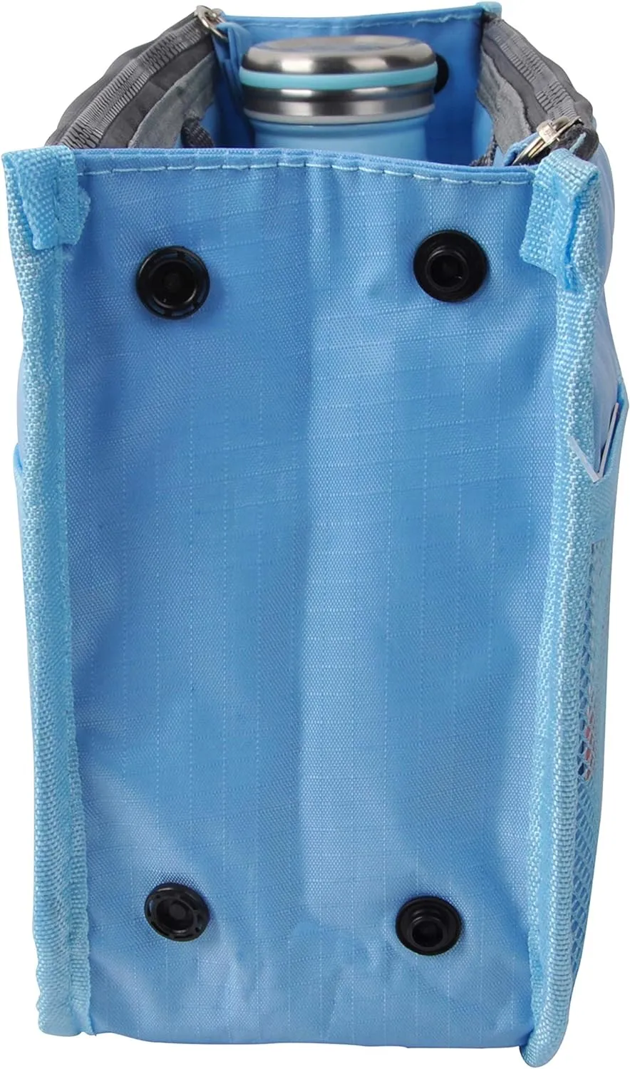 Vercord Updated Purse Handbag Organizer Insert Liner Bag in Bag 13 Pockets Sky Blue Small