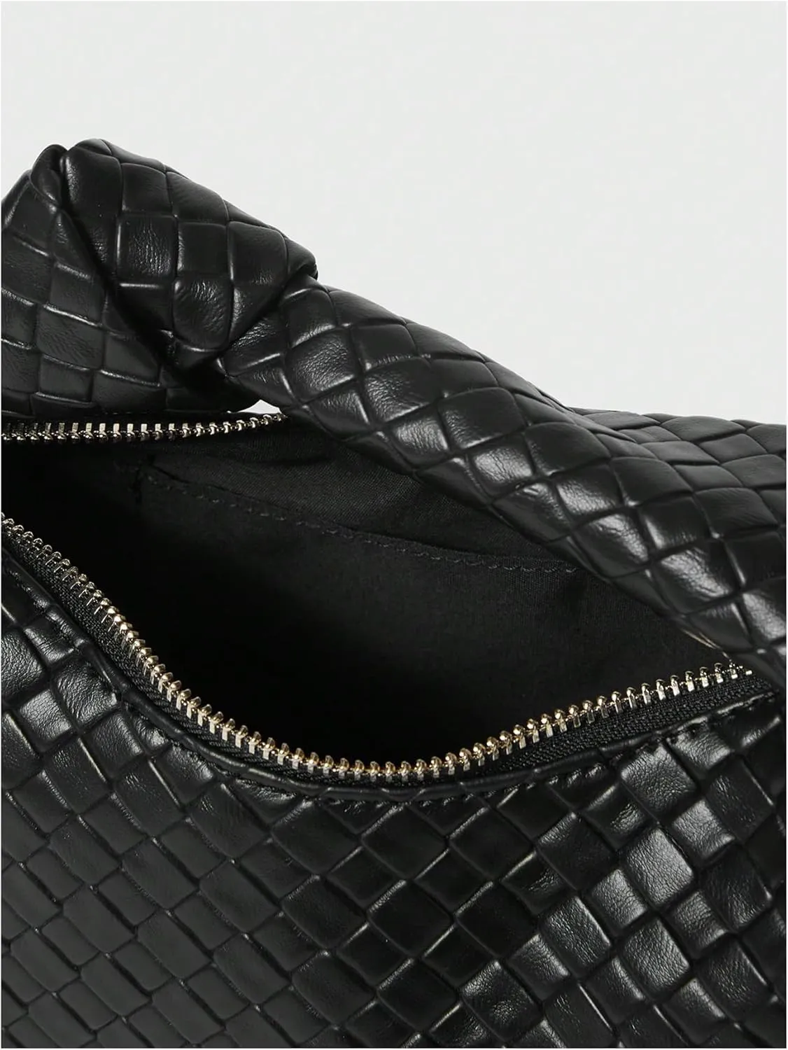 Verdusa Women's Hobo Bags Ruched PU Leather Handbag Clutch Purses Dumpling Pouch Bag
