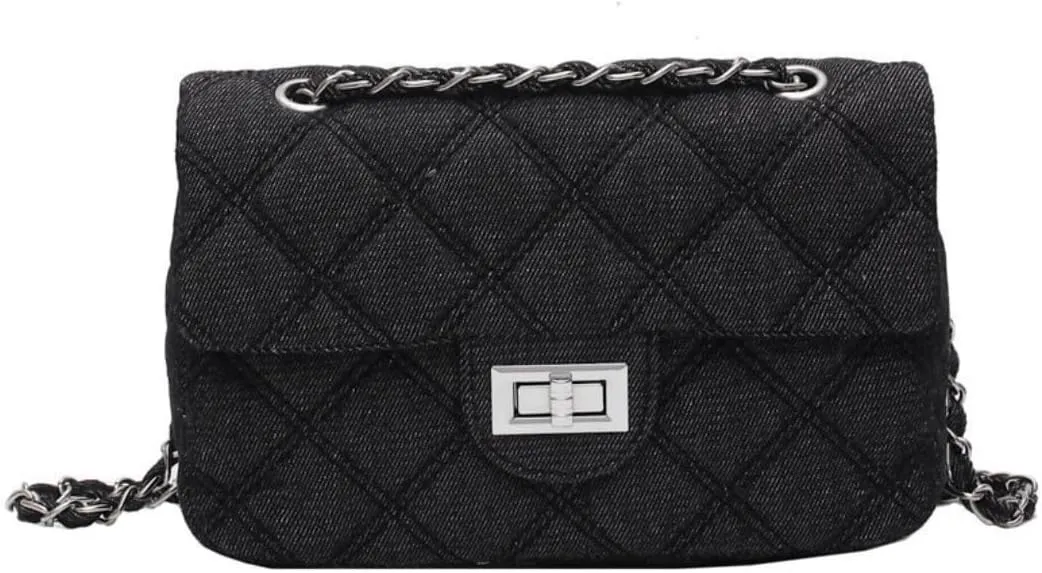 Vhitler Denim Purses - Crossbody Bags & Quilted Tote for Women - Trendy 2023 Designs