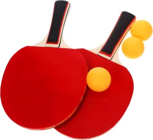VICASKY 1 Set Table Tennis Racket for Beginners Convenient Paddle Kit with Comfortable Grip Lightweight Design for Training Skill Development