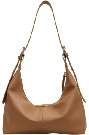 Vintage Shoulder Crossbody Purses for Women Large Dumpling Tote Bag Soft Vegan Leather Handbags Adjustable Satchels