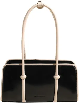 Vintage Tote Bag for Women Spring Purses for Women 2025 Trendy Shoulder Bag Commuter Tote Hand Bag with Contrasting Colors