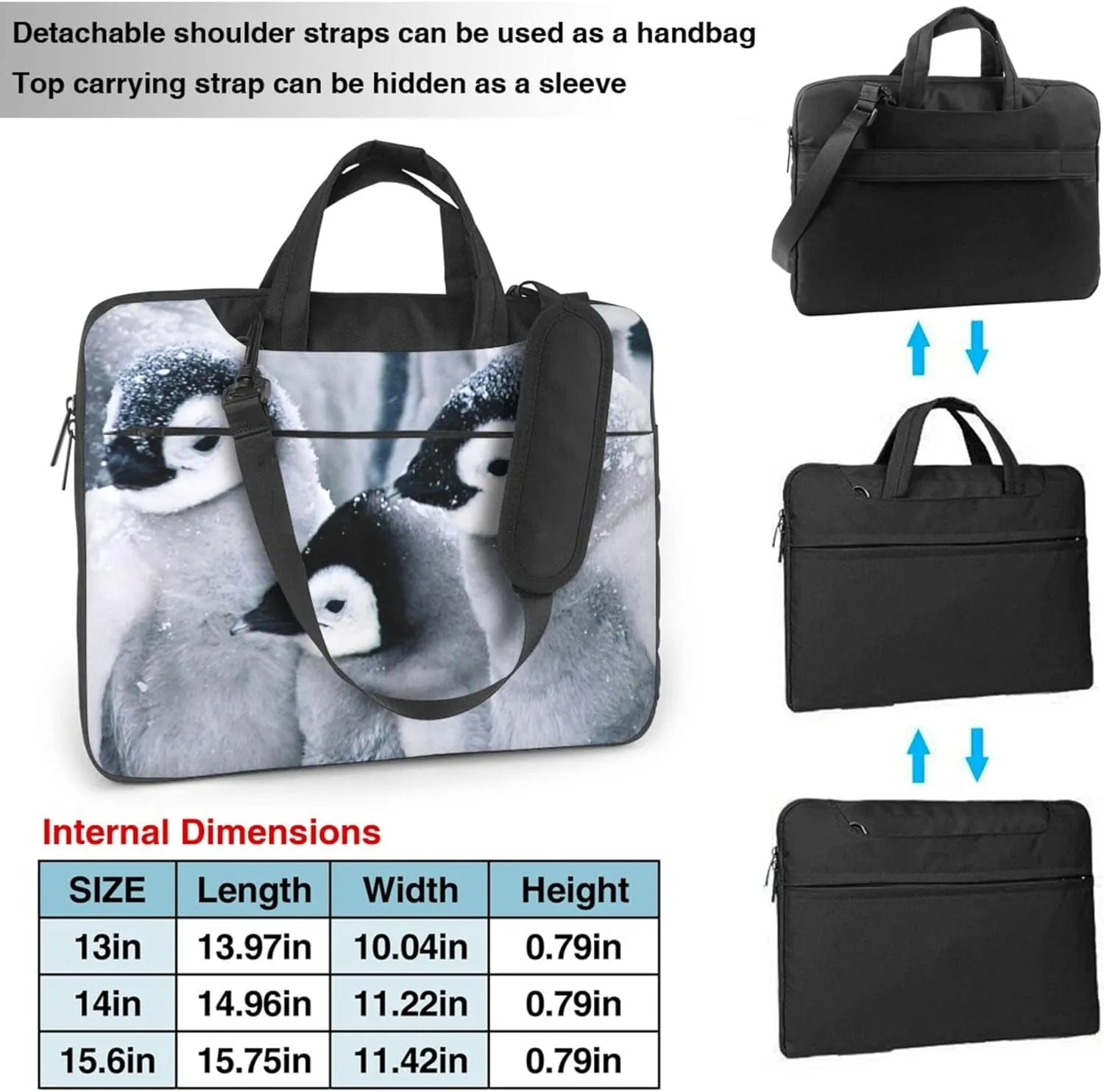 Vizslas Coffee Cafe DogLaptop Shoulder Bag ​for Men Women, Computer Carrying Case Messenger Bag with Strap
