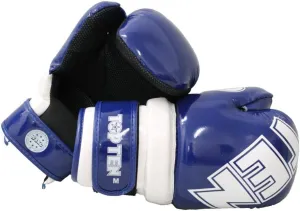 Wako Approved Point Fighter Glossy Sparring Gloves Blue