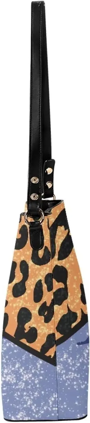 Waterproof Bucket Bags for Women, Crossbody Bag for Women Handbags PU Leather Shoulder Bags, 11”x 4.5”x 11.4”