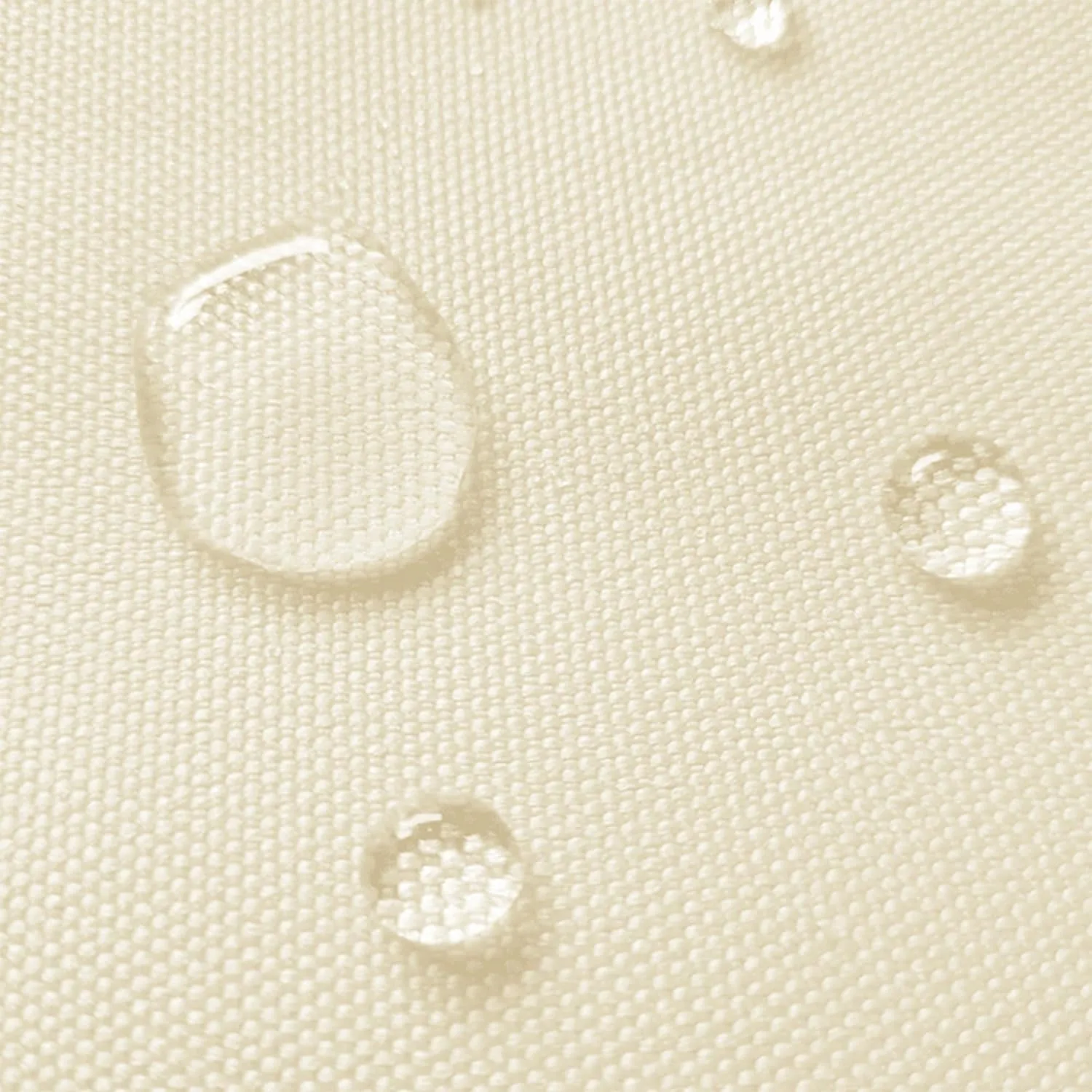 Waterproof Canvas Fabric by The Yard 58" W 600D Upholstery Polyester Material Indoor Outdoor Water Resistant Fabric for Chair Cushion Furniture Cover Sewing DIY Cloth, 2 Yards Pale Yellow