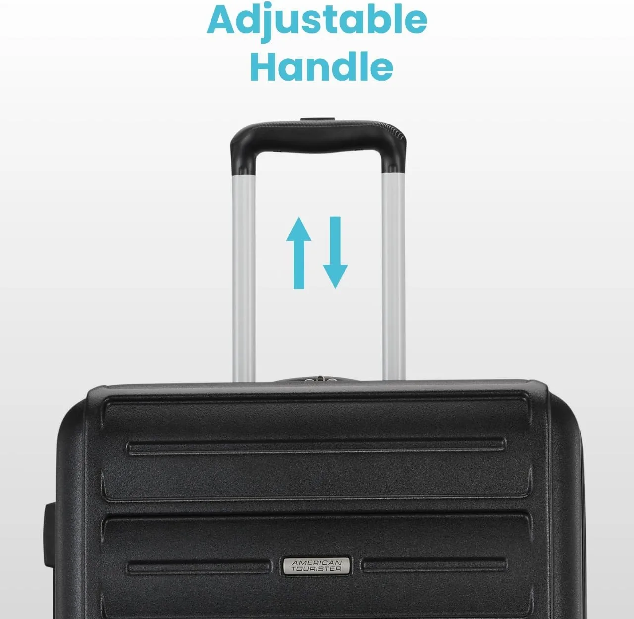 Westridge Hardshell Luggage Set - 3 Piece Set - 20" Carry-On, 24” & 28” Checked Luggage Set with 360° Spinner Wheels - Expandable Suitcases for Extended Travel - Durable ABS Shell - Black