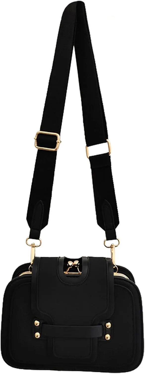 Wide Purse Strap Adjustable Canvas Replacement Crossbody Handbag Shoulder Bag Strap