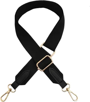 Wide Purse Strap Adjustable Canvas Replacement Crossbody Handbag Shoulder Bag Strap