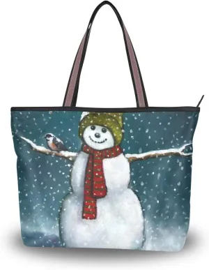 WIHVE Women's Large Satchel Handbag Tote Bags Purses Work Bag Ladies Zippered Weekend Shopping Bag