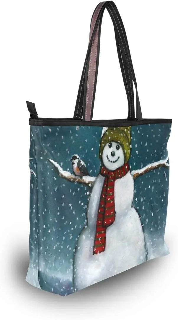 WIHVE Women's Large Satchel Handbag Tote Bags Purses Work Bag Ladies Zippered Weekend Shopping Bag