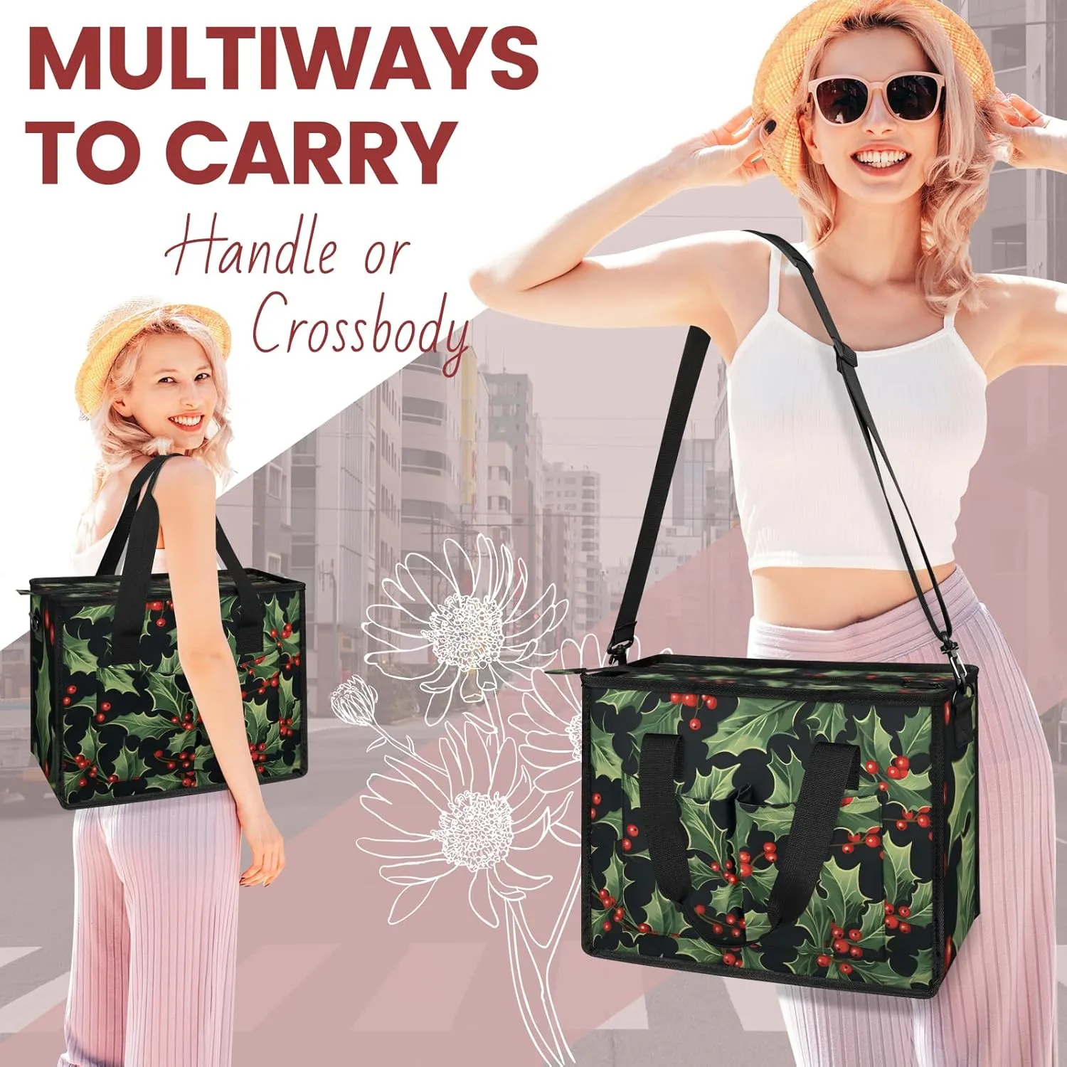 Women Fashion Tote Bag Wallet Shoulder Bags Set 3PCS Top Handle Satchel Purse Large Zippered Handbag Daily Use