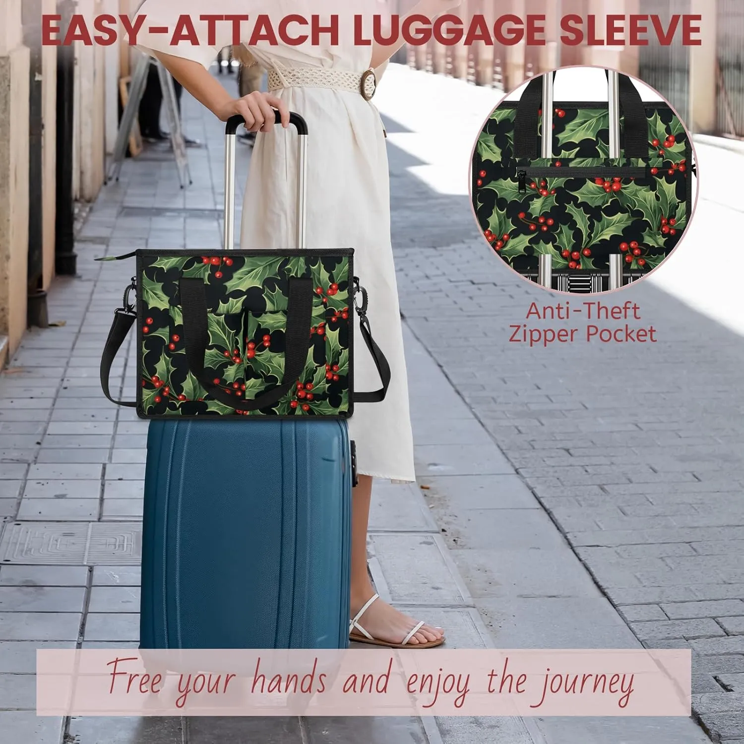 Women Fashion Tote Bag Wallet Shoulder Bags Set 3PCS Top Handle Satchel Purse Large Zippered Handbag Daily Use