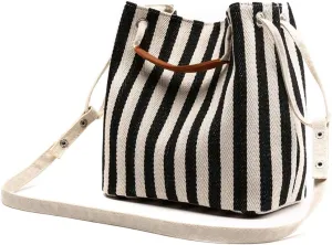Women Hobo Handbags and Purses Small Canvas Tote Shoulder Bag Daily Crossbody Bag