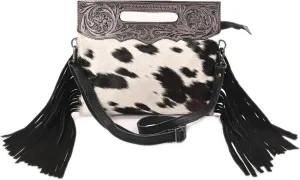 Women Natural Cowhide Leather Crossbody Sling Bag With Adjustable Detachable Strap | Shoulder Bag | Handbag