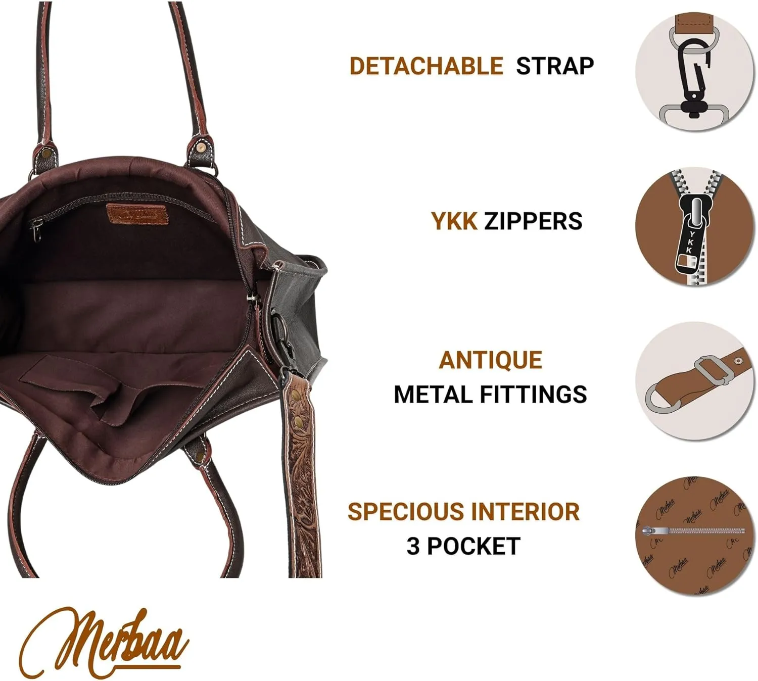 Women Natural Cowhide Leather Hand Bag With Adjustable Detachable Strap Leather Massenger Handbag Purse Sling Bag