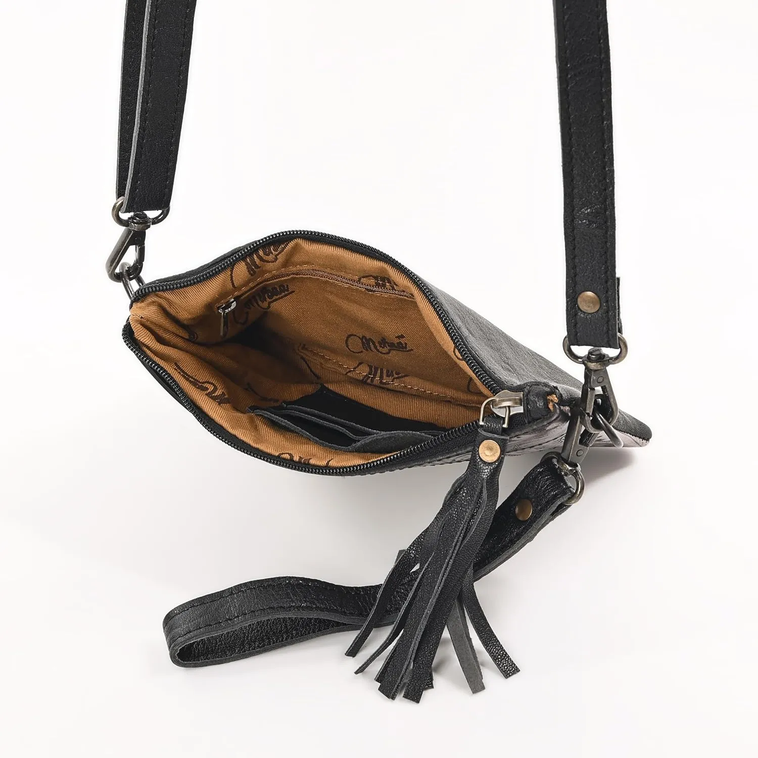 Women Natural Cowhide Leather Hand Bag With Adjustable Detachable Strap Leather Massenger Handbag Purse Sling Bag