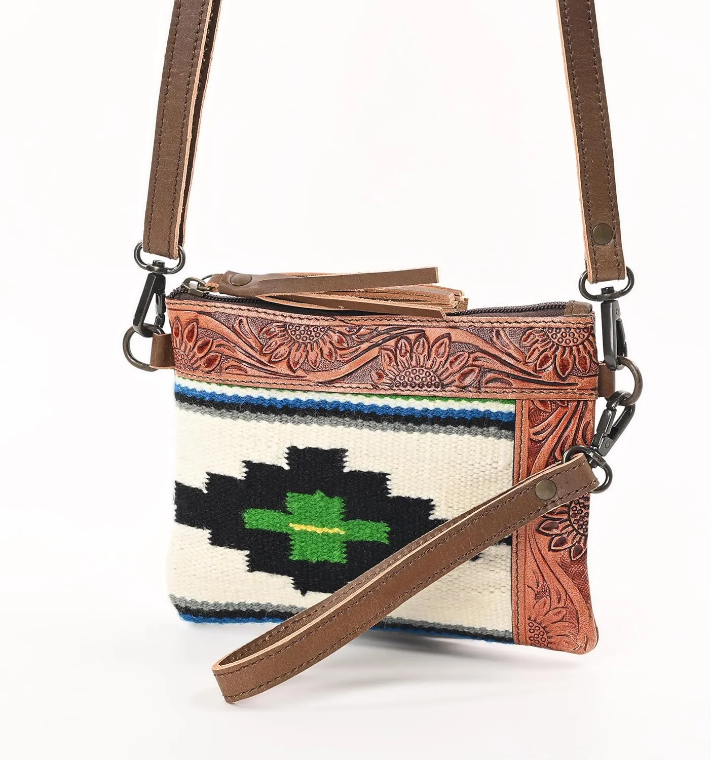 Women Natural Cowhide Leather Hand Bag With Adjustable Detachable Strap Leather Massenger Handbag Purse Sling Bag