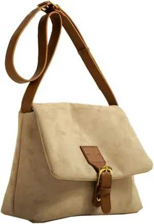 Women Shoulder Bags Velvet Crossbody Bag Large Retro Hobo Handbag Purse Zipper Closure