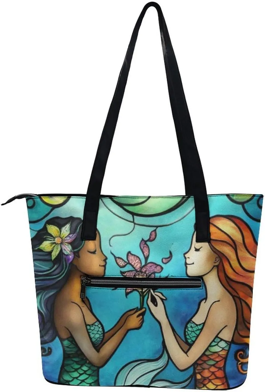 Women Tote Bags Handbags PU Leather Shoulder Casual Handbags