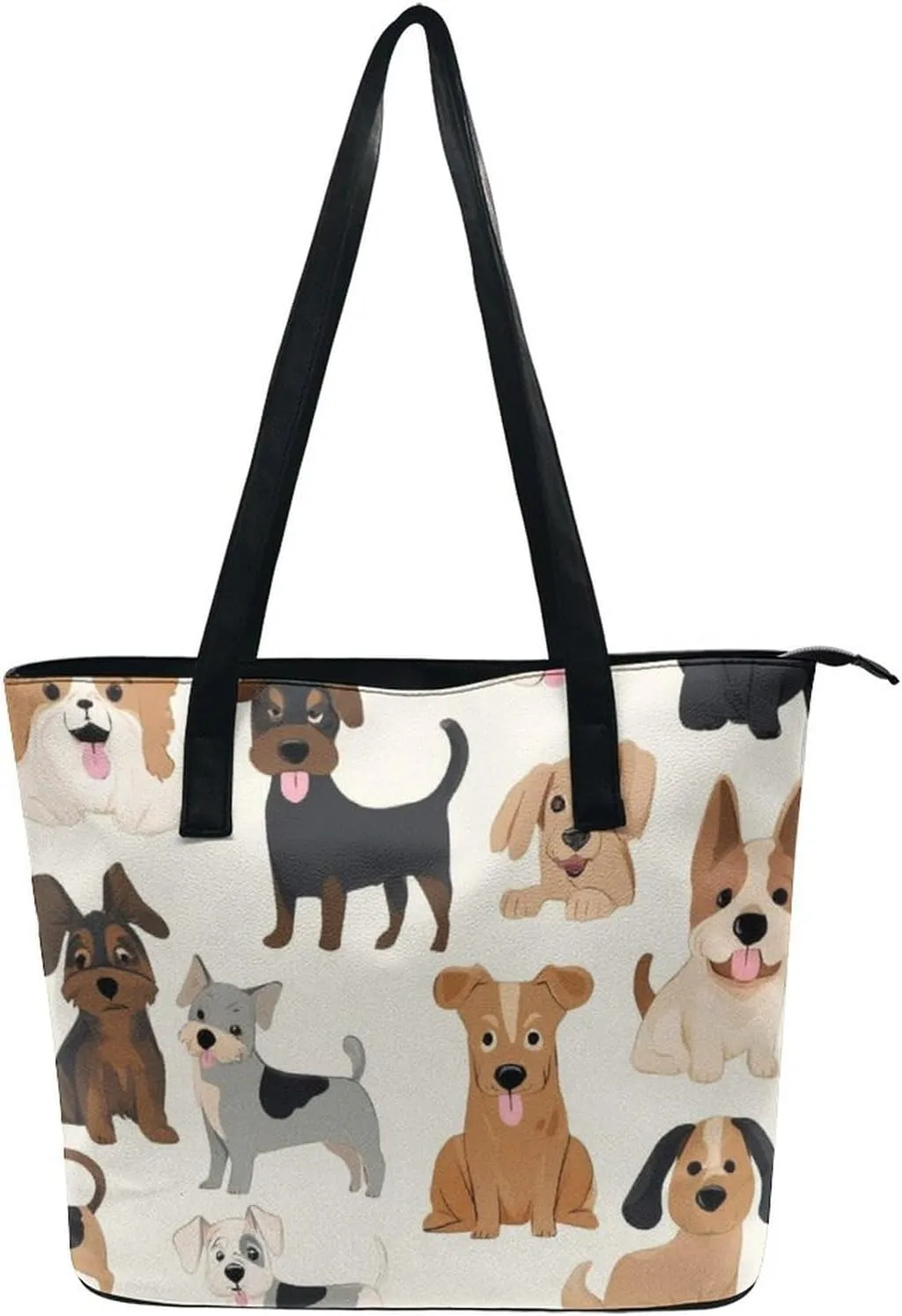 Women Tote Bags Handbags PU Leather Shoulder Casual Handbags