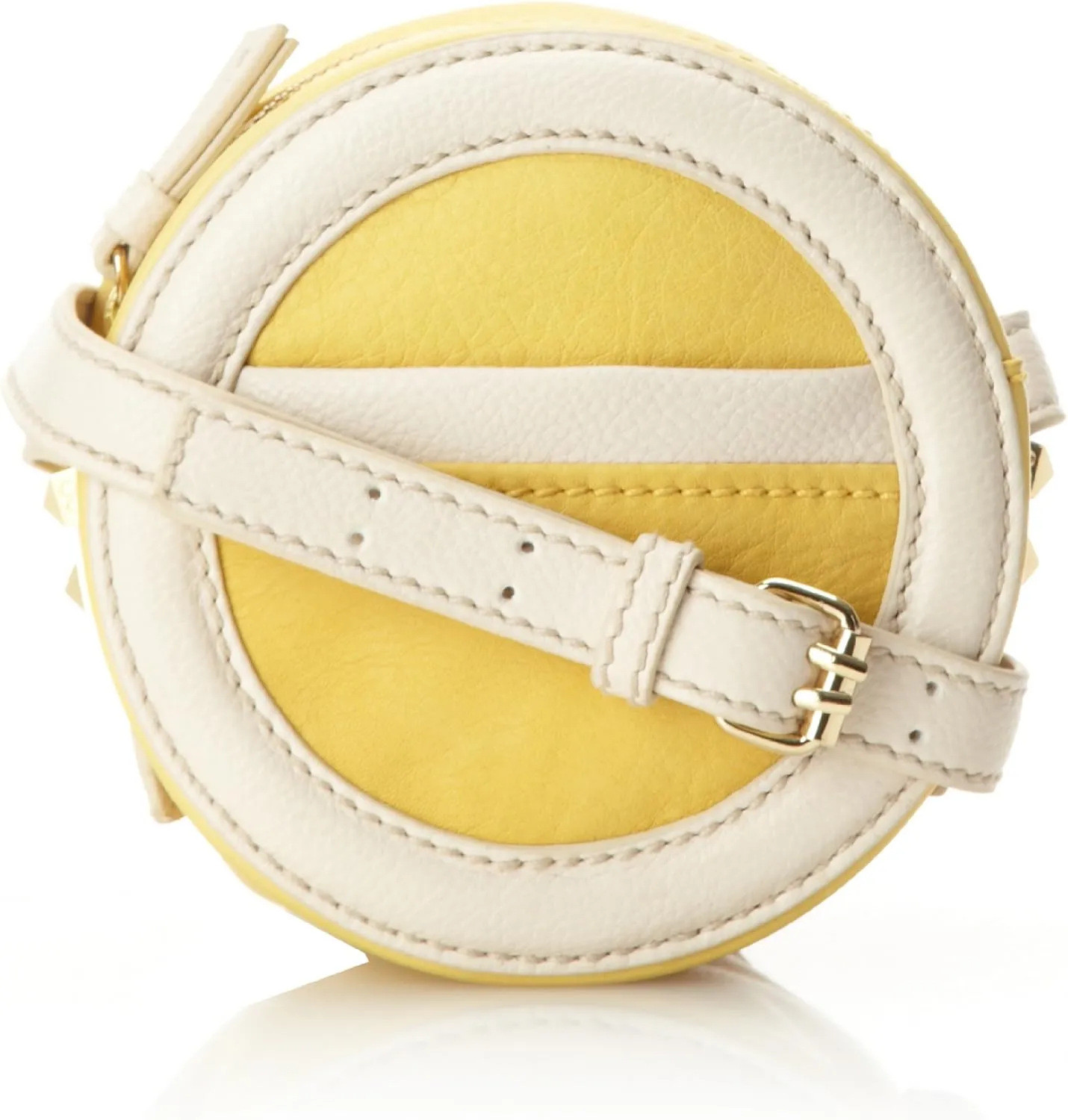 Women's Classic Leather Canteen, Yellow/Stone, One Size